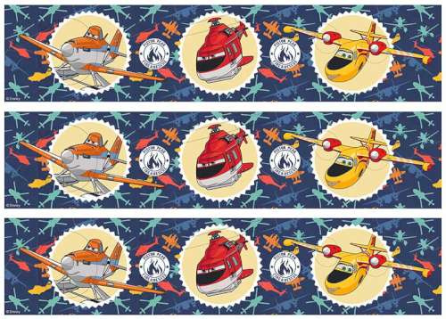 Disney Planes Edible Icing Strips - Click Image to Close